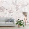 Picture of Hand Made Wallpaper 3D Mural Graphic wildflowers Floral background in loft modern style