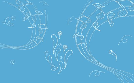 Picture of Hand Made Wallpaper Children Cartoon Drawing Lines Simple Decorative Background Wall