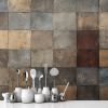 Picture of Hand Made Wallpaper Classic Geometric Patterns A Retro Square Texture